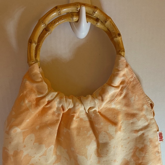 Preowned Hollister Peach White Handbag - Picture 2 of 4